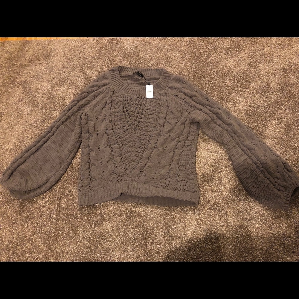 Brownish sweater express